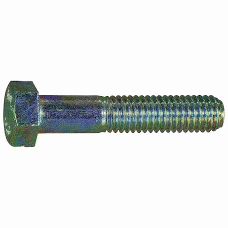 Midwest Fastener Class 8.8, M8-1.25 Hex Head Cap Screw, Zinc Plated Steel, 40 mm L, 10 PK 30947